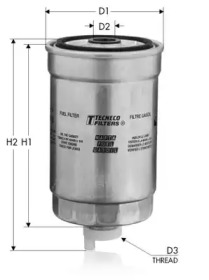 TECNECO FILTERS gs60 -  Топливный фильтр